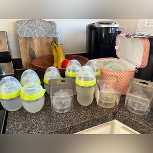 Comotomo bottles and nipples